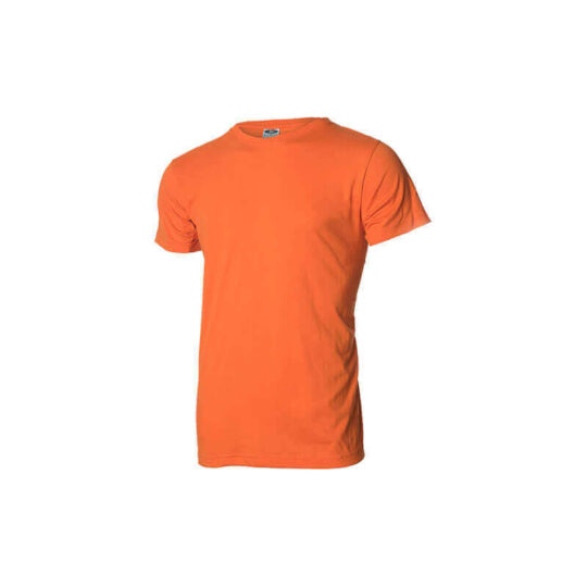 Poly Cotton T-Shirt #350 - Orange, 16/S