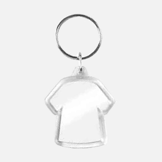 Acrylic T-Shirt Key Chain