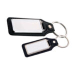 Rectangle Key Ring With Metal Plate