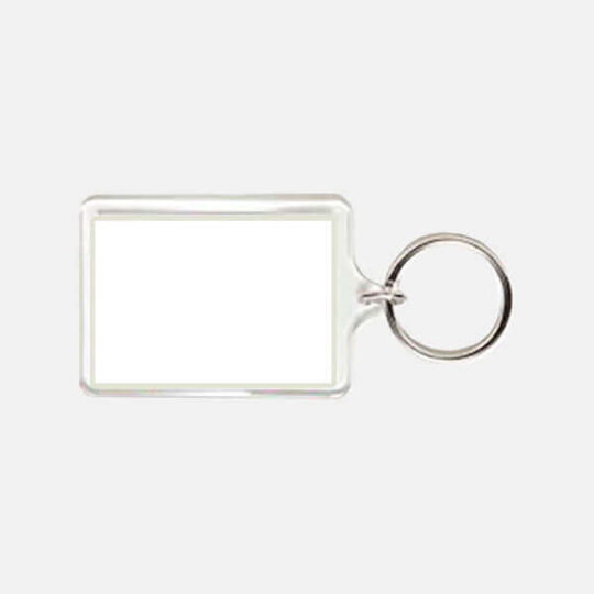 Acrylic Rectangle Key Chain