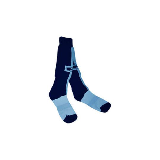 FANCY 100% Nylon Sports Socks - Navy Blue, One Size