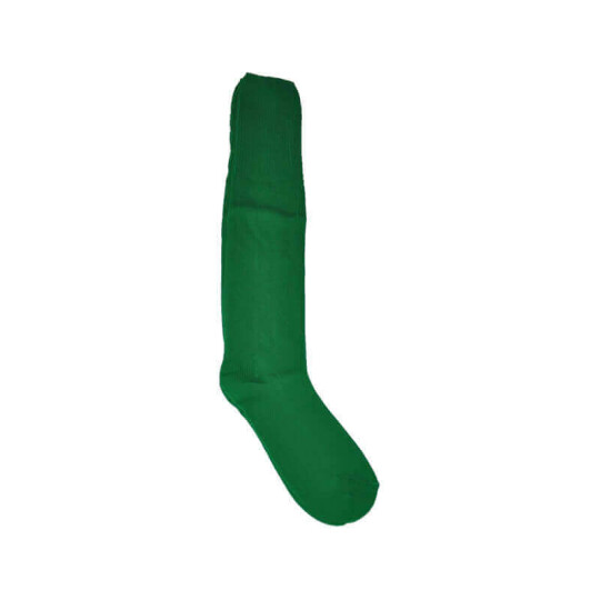 PLAIN 100% Nylon Football Socks - Kelly Green, One Size