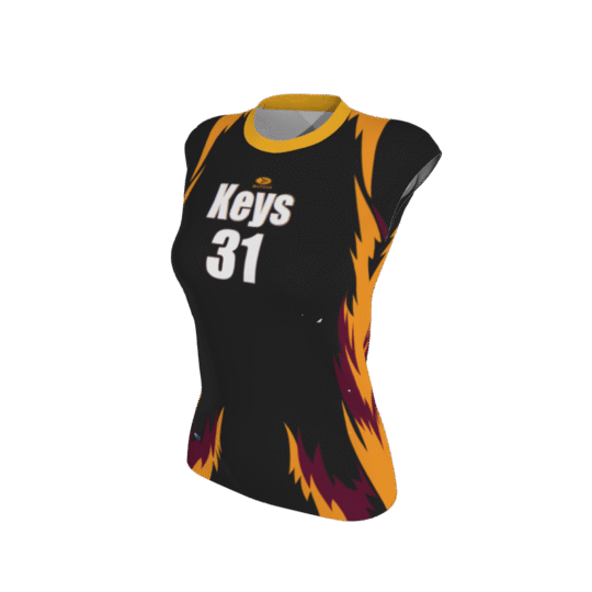 Let's Create VL9 Volleyball Ladies Capped Sleeves Jersey. (x 1)