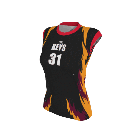 Let's Create VL9 Volleyball Ladies Capped Sleeves Jersey. (x 1)