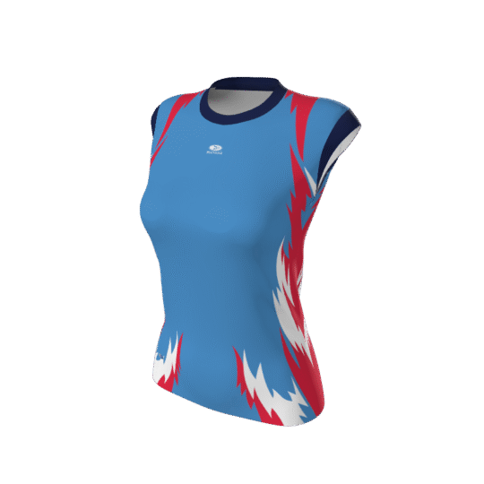 Let's Create VL9 Volleyball Ladies Capped Sleeves Jersey. (x 1)