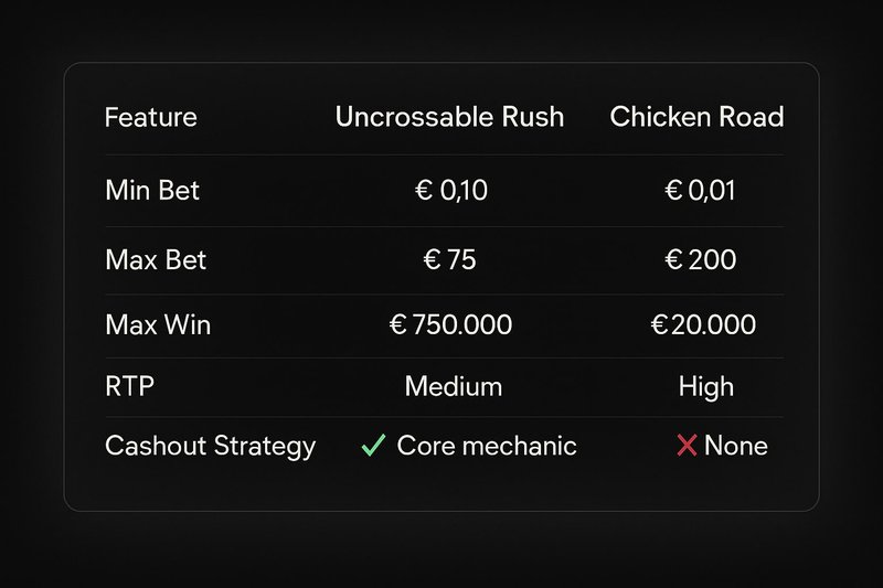 Learn about uncrossable rush